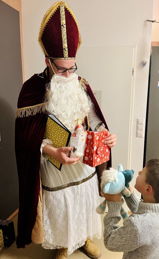 Nikolaus zu Besuch