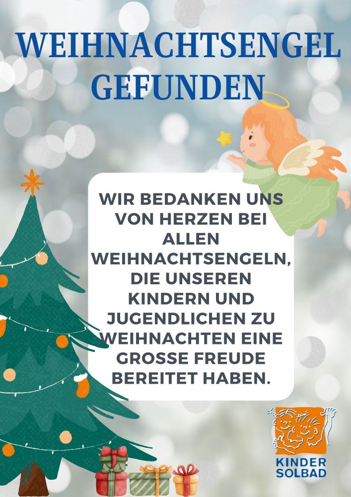 Danke an die Weihnachtsengel